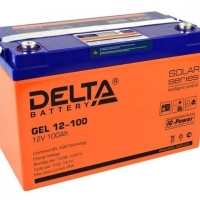 Аккумулятор Delta GEL 12-100 - Солнечные батареи для дома - купить в Екатеринбурге