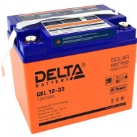 Аккумулятор Delta GEL 12-33 - Солнечные батареи для дома - купить в Екатеринбурге