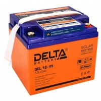 ккумулятор Delta GEL 12-45 - Солнечные батареи для дома - купить в Екатеринбурге